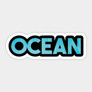 Ocean Sticker